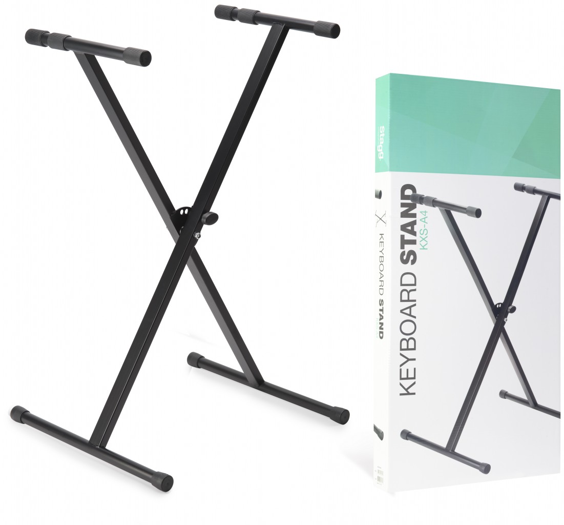 X-style keyboard stand, foldable