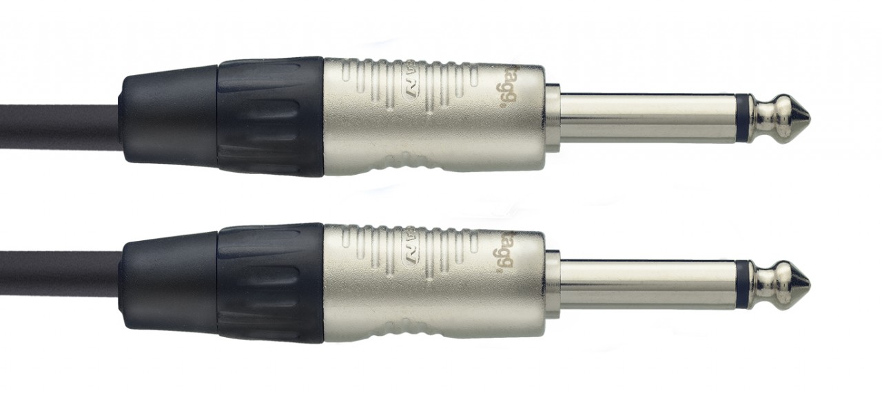 Instrument cable, jack/jack (m/m), 10 m (33')