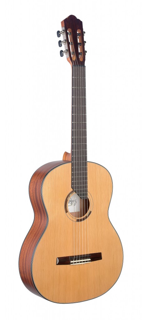 Classical guitar with solid cedar top, Eresma series