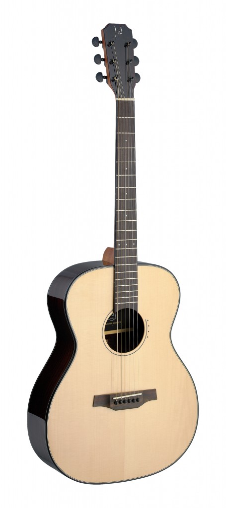 Lyne series, acoustic Auditorium guitar w/ solid spruce top