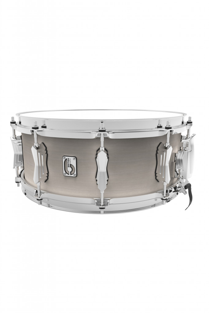 14 x 5.5" Legend snare drum, cold-pressed birch 6 mm shell, Whitechapel finish