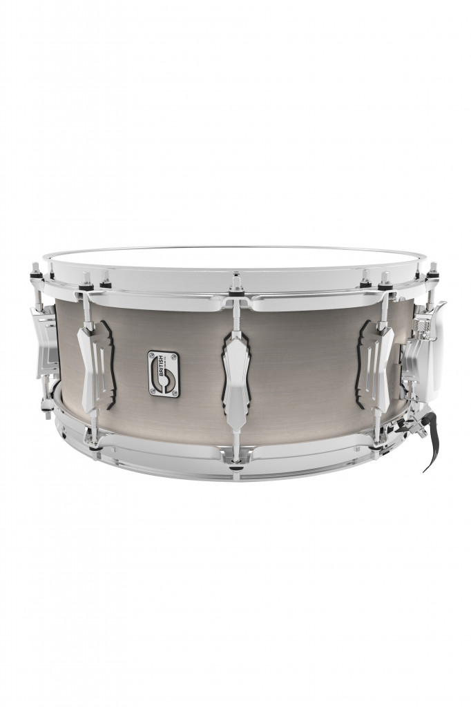 14 x 6.5" Legend snare drum, cold-pressed birch 6 mm shell, Whitechapel finish