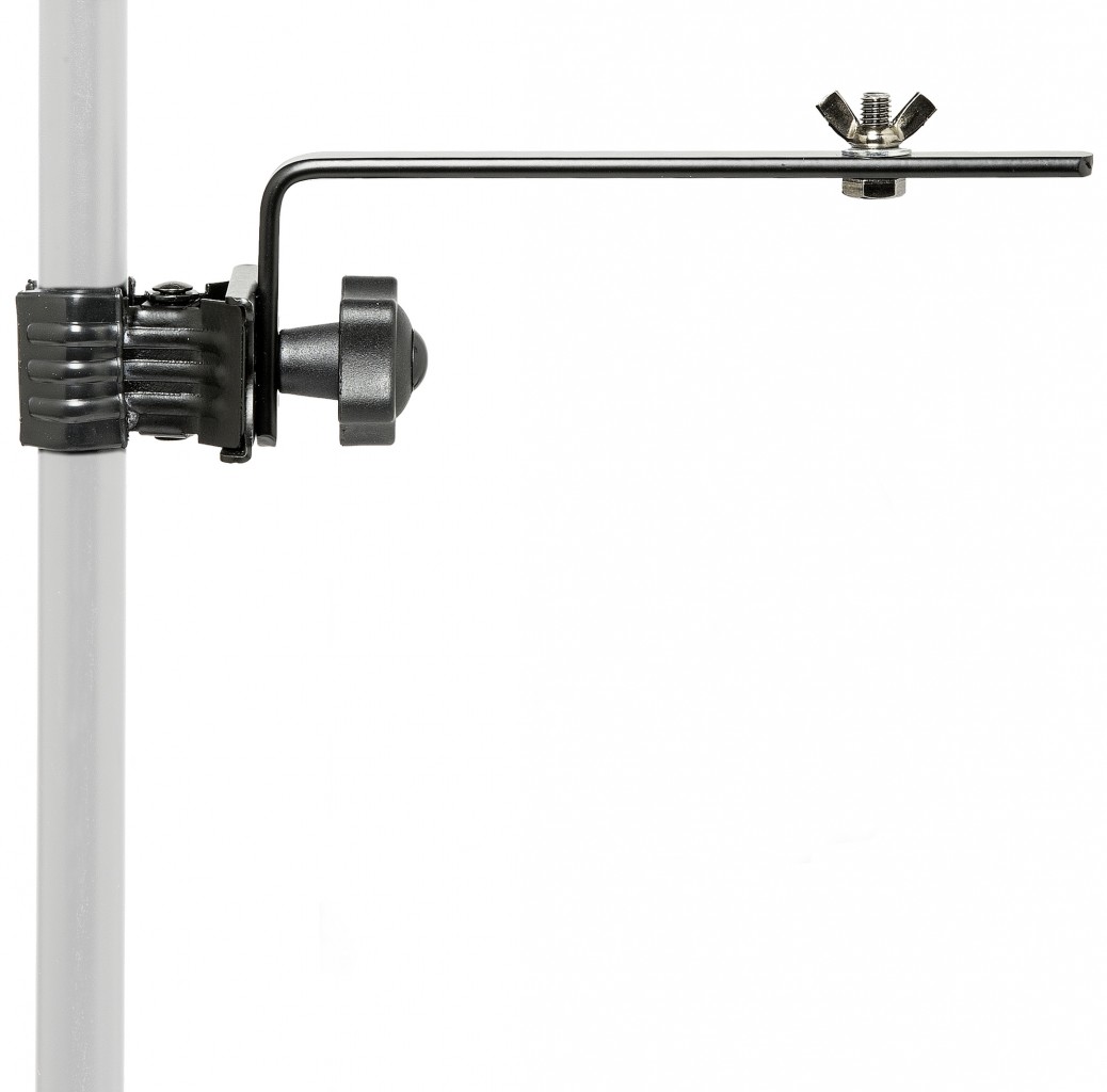 Lighting holder, with clamp, long