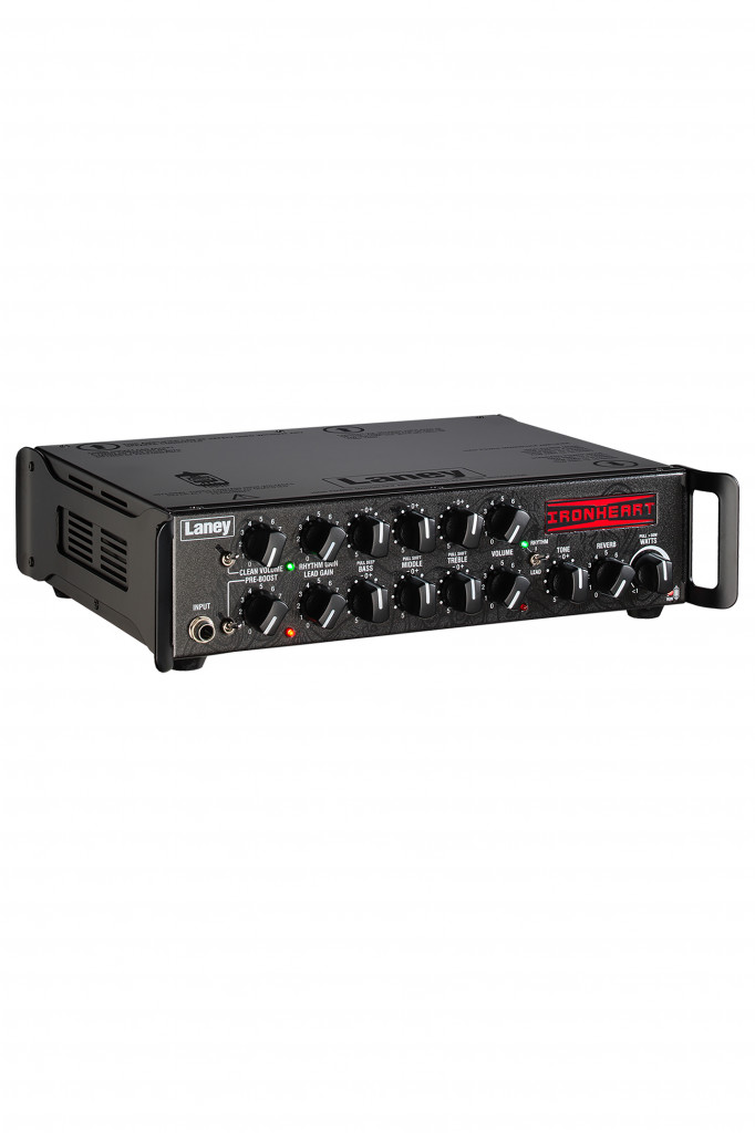 Laney Ironheart IRT-SLS Monoblock and Tube Guitar Head 300W USB Interface, Black. .