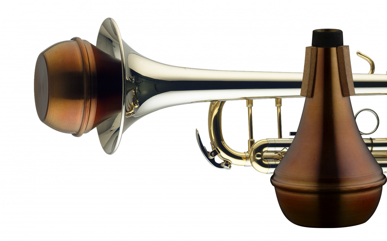 Vintage straight mute for trumpet