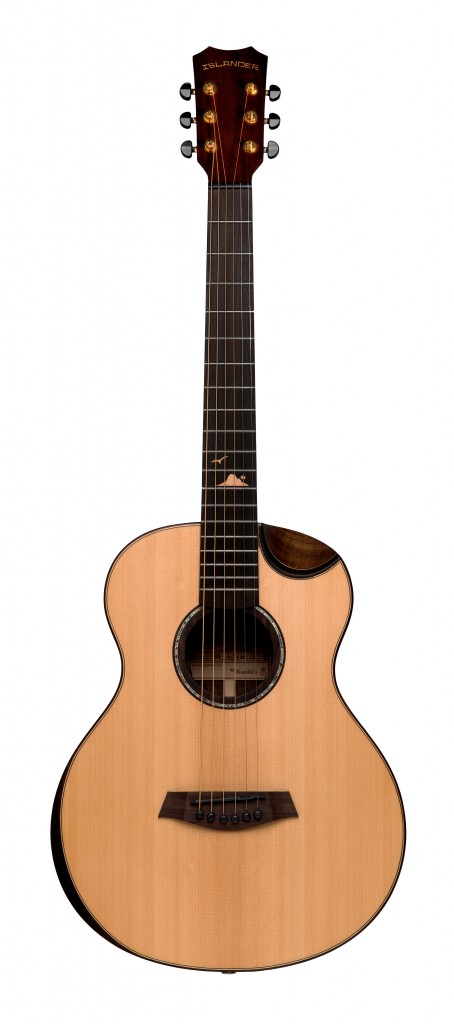 Mini-guitar with solid sitka spruce top, rosewood