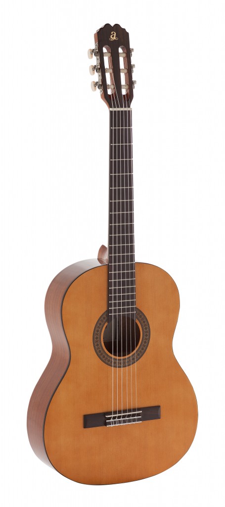 Admira Paloma classical guitar with Oregon pine top, Student series
