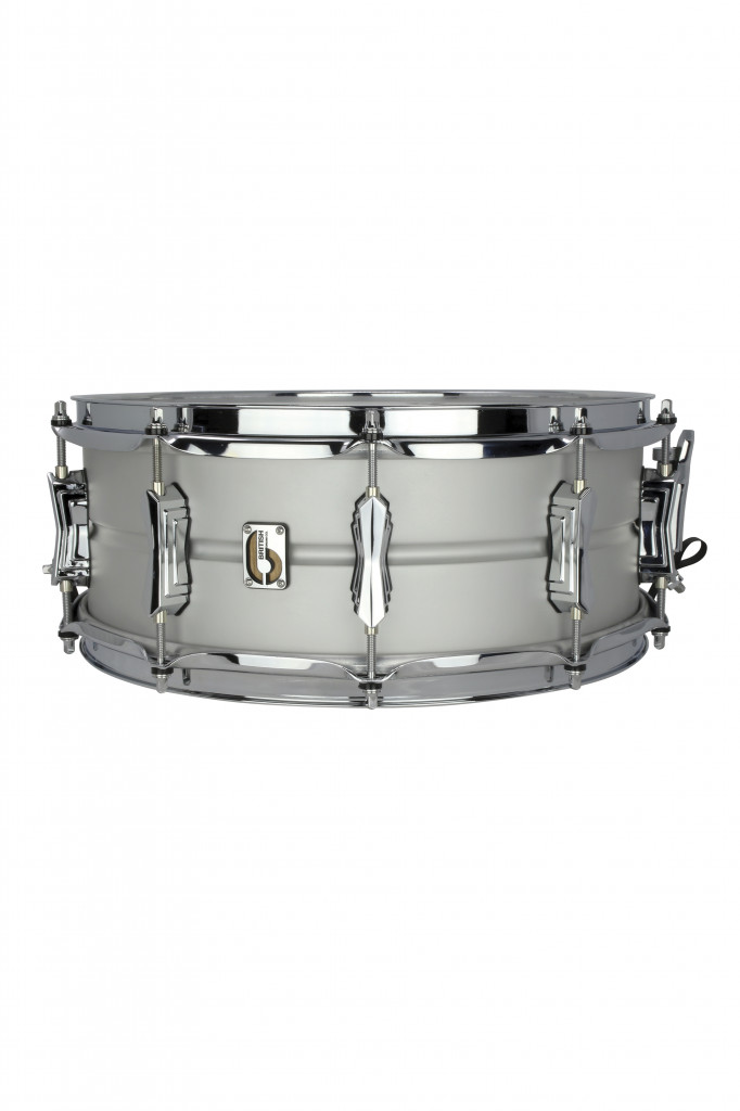 British Drums 14 x 6.5" Aviator snare drum, seamless aluminium shell