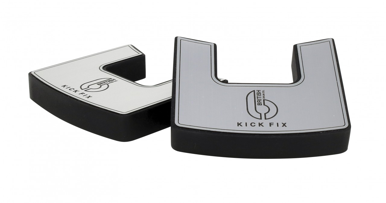Rugged and portable KickFix bass drum anchor system